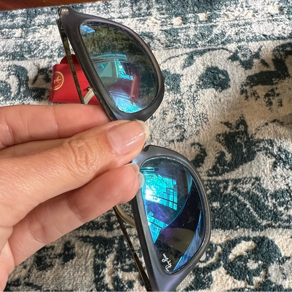 RayBan Blue 4221 Mirror Sunglasses - Picture 4 of 10